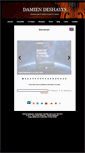Mobile Screenshot of damiendeshayes.fr